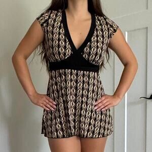 Y2k retro top/ mini dress